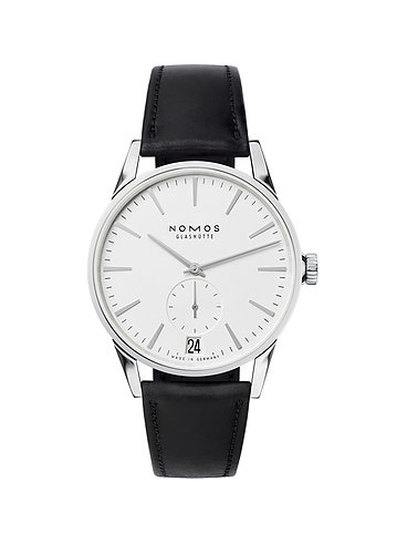 Nomos Glashütte Herrenuhr Zürich Datum 802