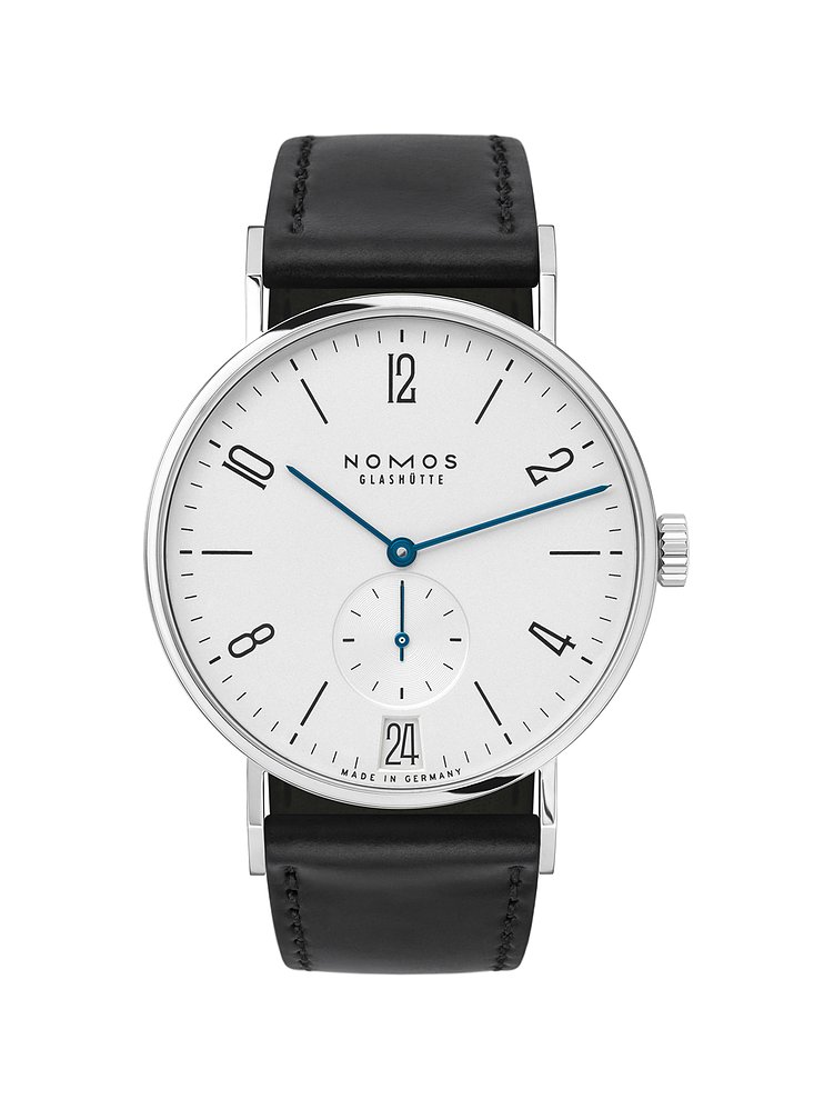 Nomos Glashütte Herrenuhr Tangente 38 Datum 130