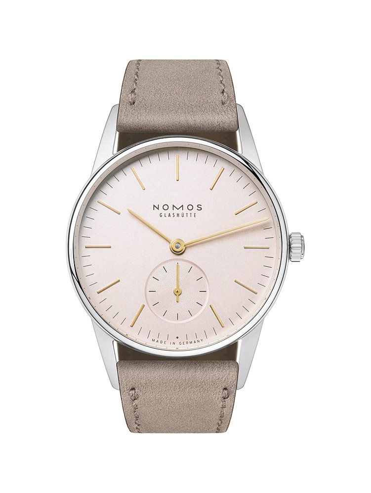 Nomos Glashütte Damenuhr Orion 33 rosè 325