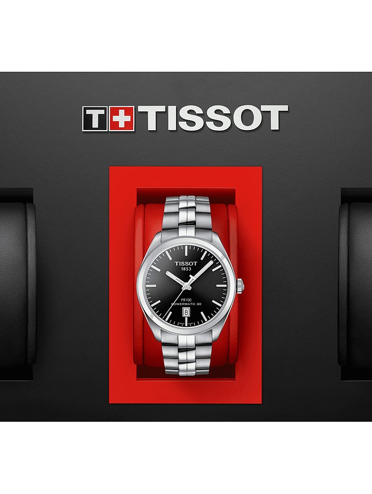 Tissot Herrenuhr PR 100 Powermatic 80 T1014071105100