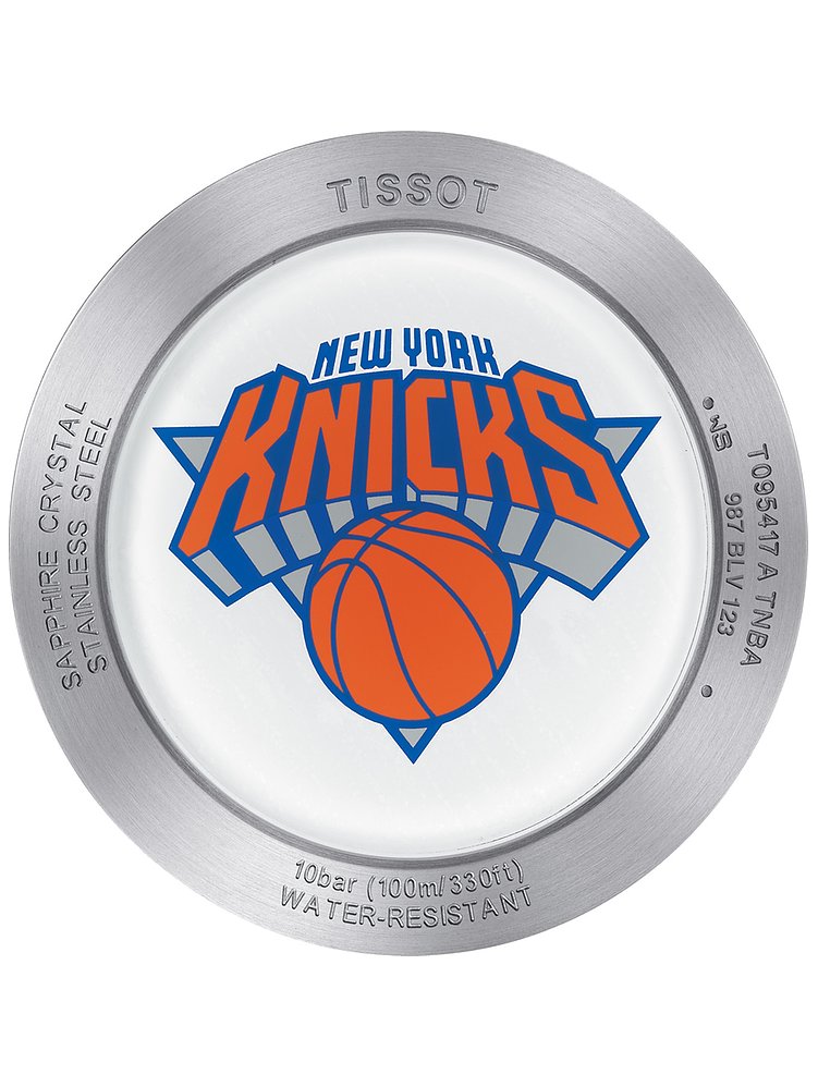 Tissot Herrenuhr Quickster Chronograph NBA New York Knicks T0954171703706