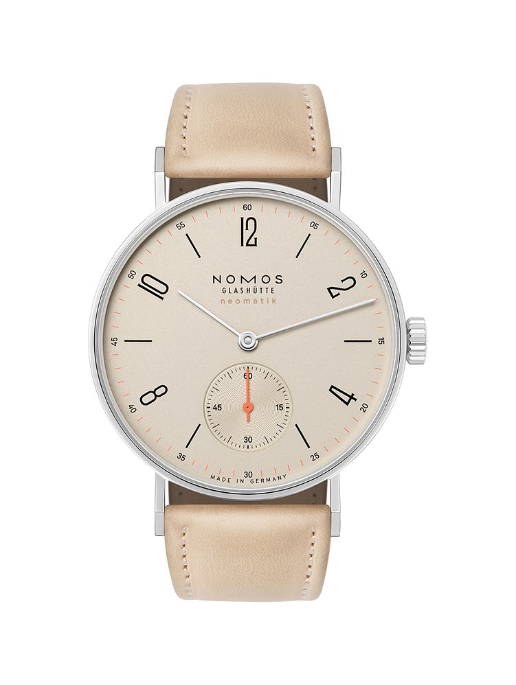 Nomos Glashütte Damenuhr Tangente neomatik champagner 176