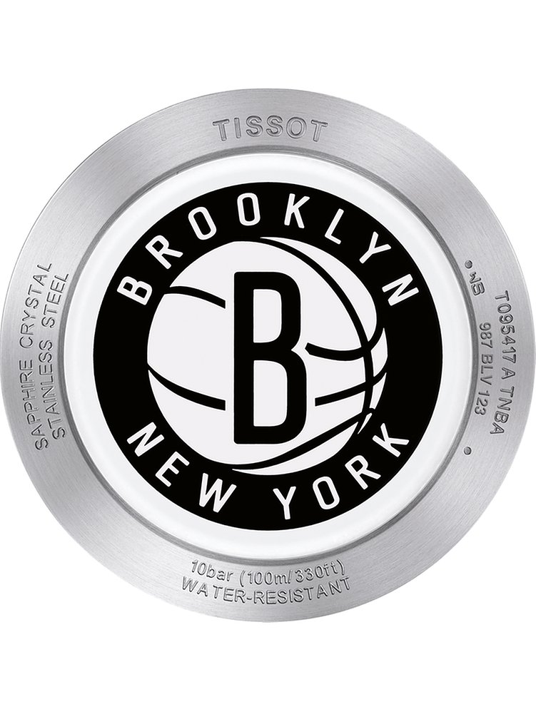 Tissot Herrenuhr Quickster Chronograph NBA Brooklyn Nets T0954171703711