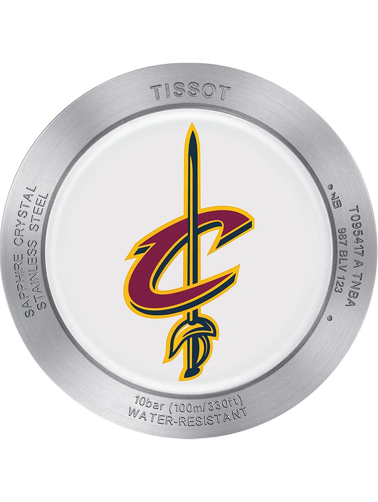 Tissot Herrenuhr Quickster Chronograph NBA Cleveland Cavaliers T0954171703713