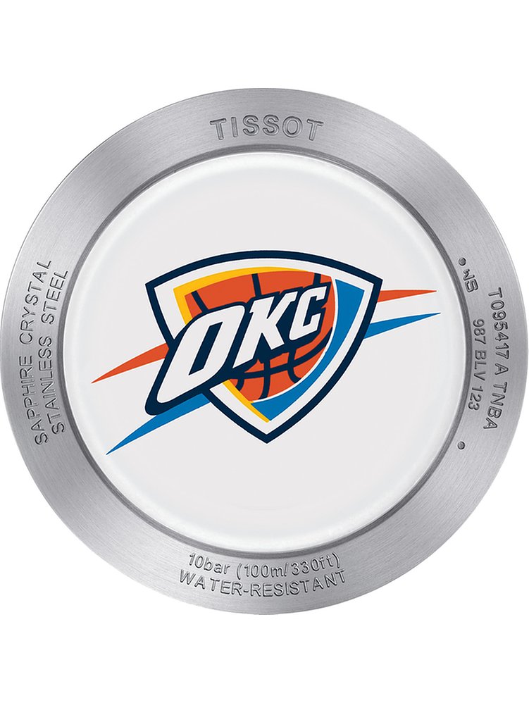 Tissot Herrenuhr Quickster Chronograph NBA Oklahoma City Thunder T0954171703714