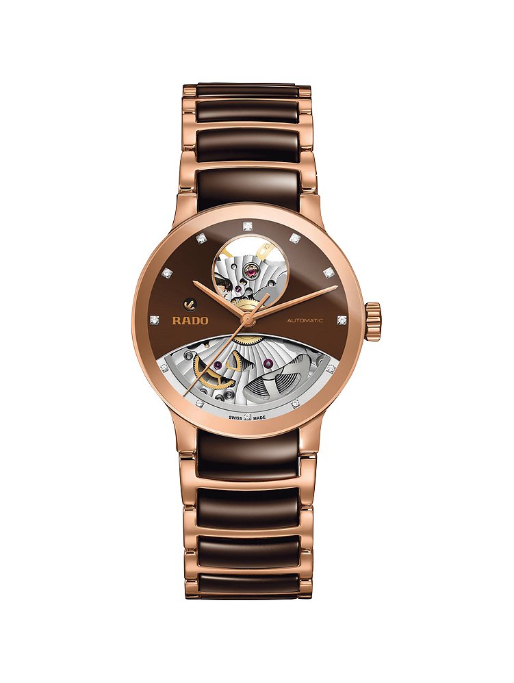 Rado Damenuhr Centrix Diamonds Open Heart R30248712