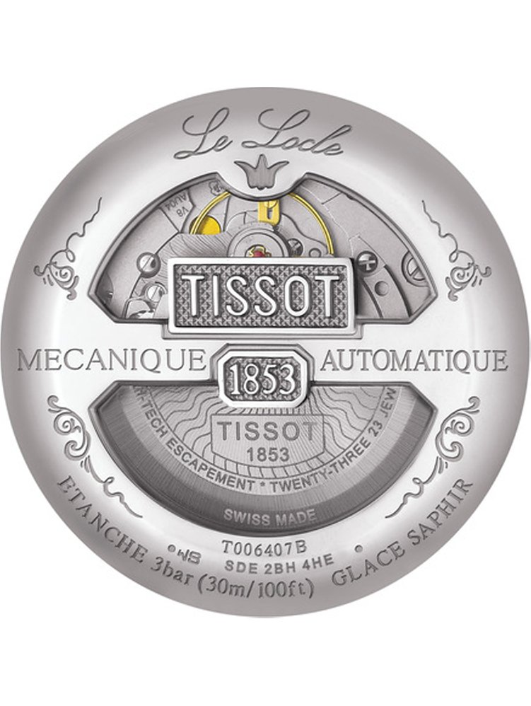 Tissot Herrenuhr Le Locle Powermatic 80 T0064071605300