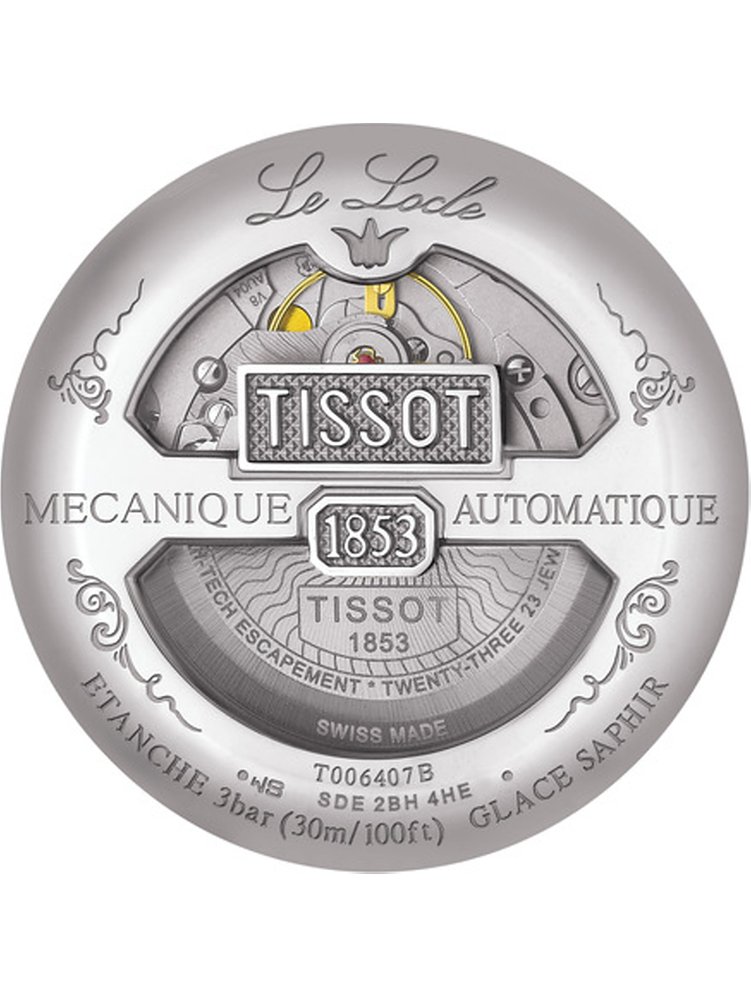 Tissot Herrenuhr Le Locle Powermatic 80 T0064071105300