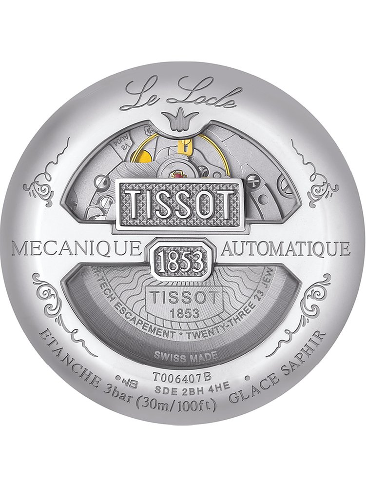 Tissot Herrenuhr Le Locle Powermatic 80 T0064071105200