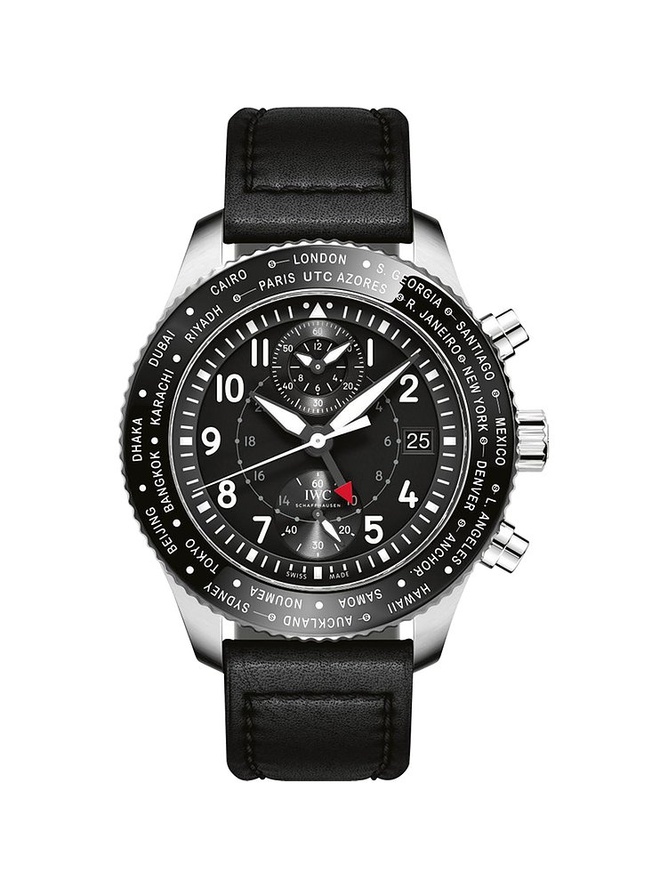 IWC Schaffhausen Herrenuhr Pilot's Watch Timezoner Chronograph IW395001