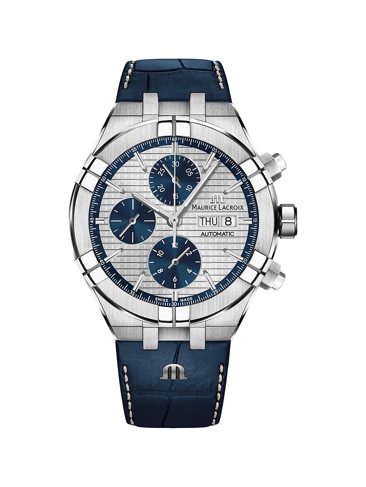 Maurice Lacroix Herrenuhr Aikon Chronograph Day Date AI6038-SS001-131-1