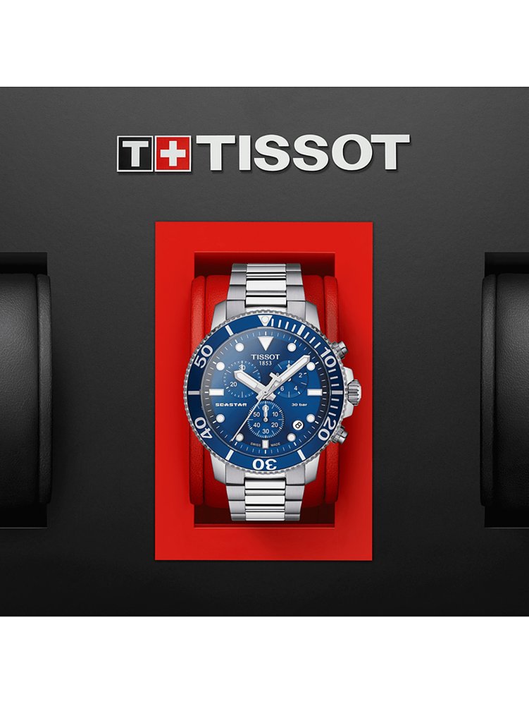 Tissot Herrenuhr Seastar 1000 Chronograph T1204171104100