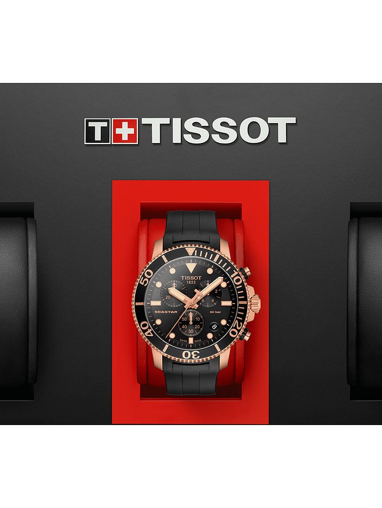 Tissot Herrenuhr Seastar 1000 Chronograph T1204173705100