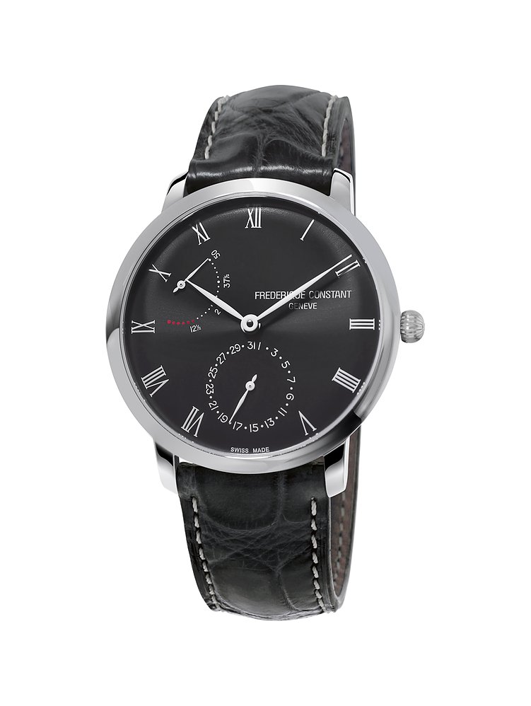 Frederique Constant Herrenuhr Slimline Power Reverse Manufacture FC-723GR3S6
