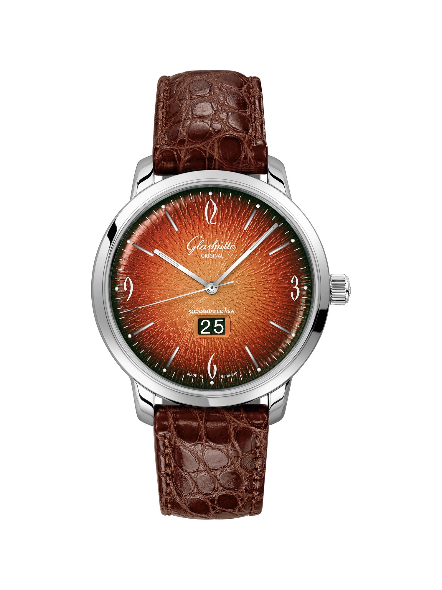 Glashutte Original Herrenuhr Vintage Sixties Panoramadatum 23947090204 online kaufen BRINCKMANN LANGE