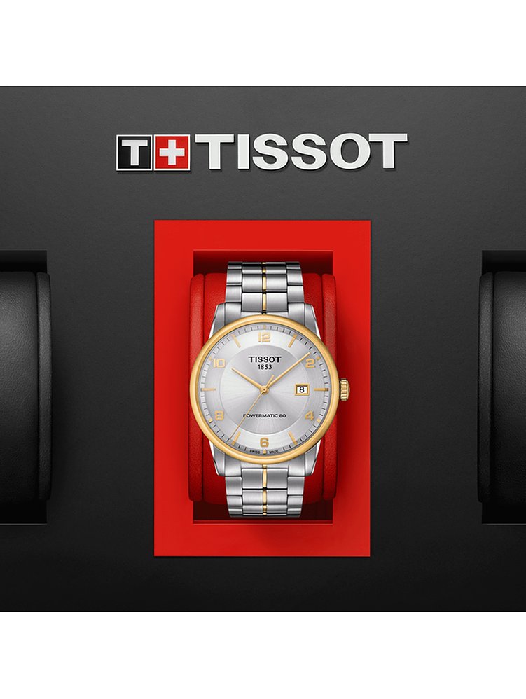 Tissot Herrenuhr Luxury Powermatic 80 T0864072203700