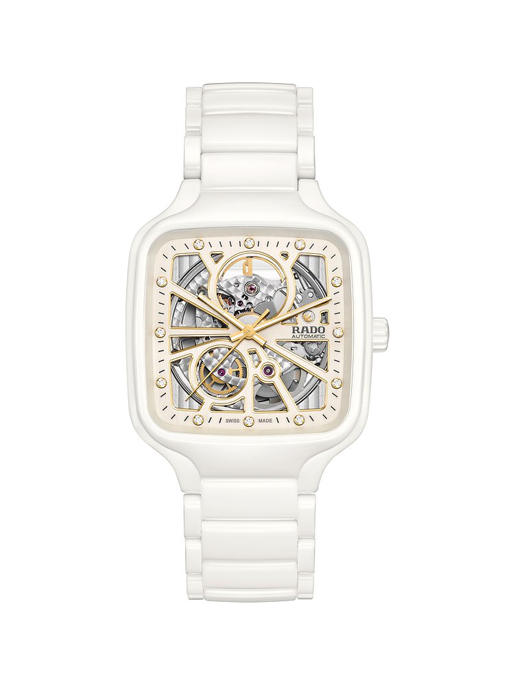 Rado Damenuhr True Square Open Heart R27073702