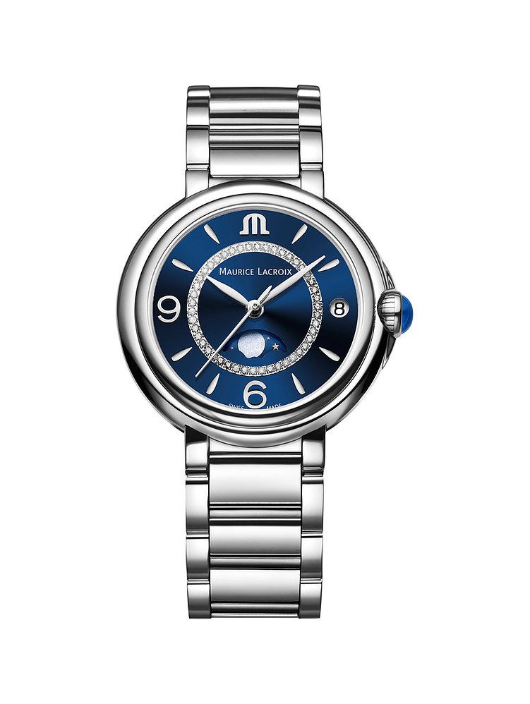 Maurice Lacroix Damenuhr Fiaba Date Moonphase FA1084-SS002-420-1
