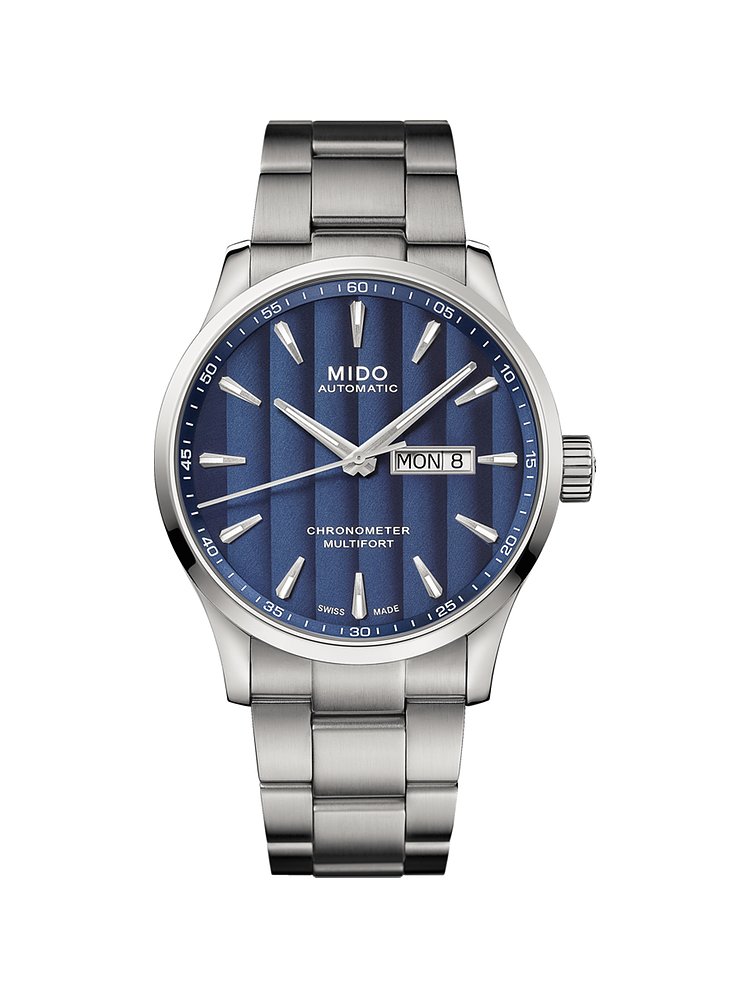 Mido Herrenuhr Multifort Chronometer M0384311104100
