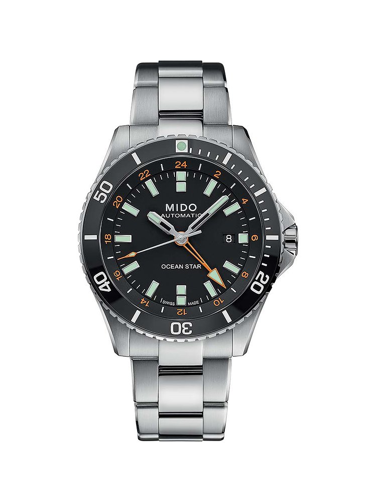 Mido ocean star captain chronograph men's watch top