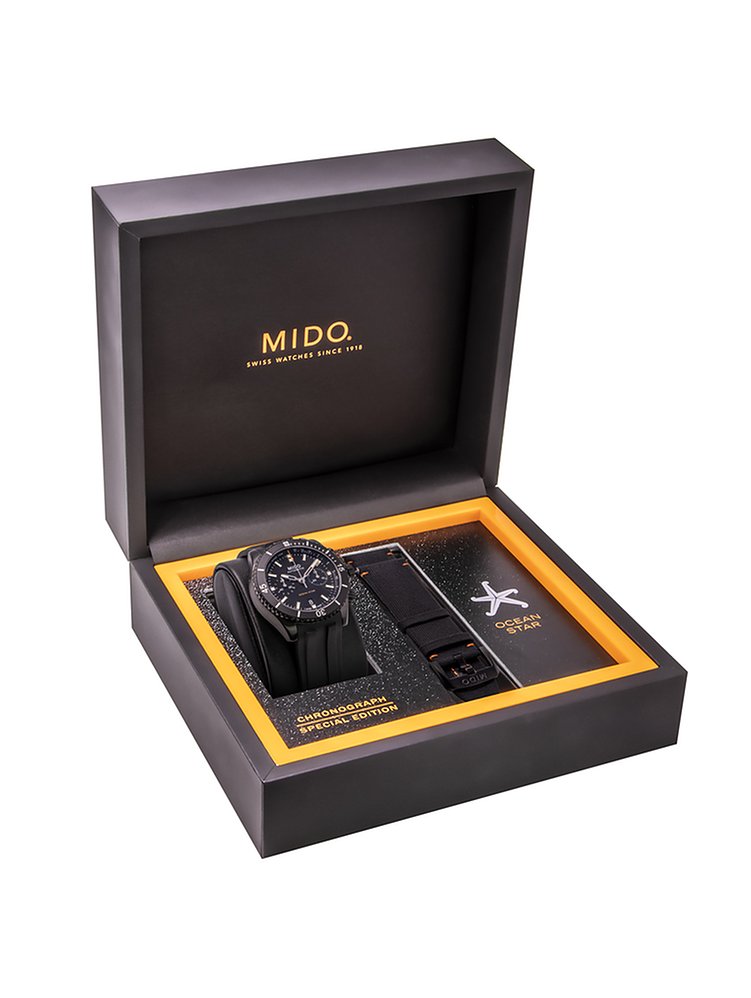 Mido Uhren-Set inkl. Wechselarmband Ocean Star Chronograph M0266273705100