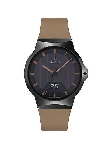 Junghans Herrenuhr Funk & Solar Force Mega Solar 18100100