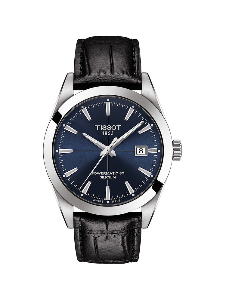 Tissot Herrenuhr Gentleman Powermatic 80 Silicium T1274071604101