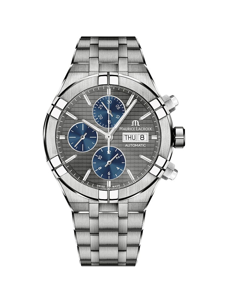 Maurice Lacroix Chronograph Aikon Chronograph Day Date Titanium AI6038-TT032-330-1