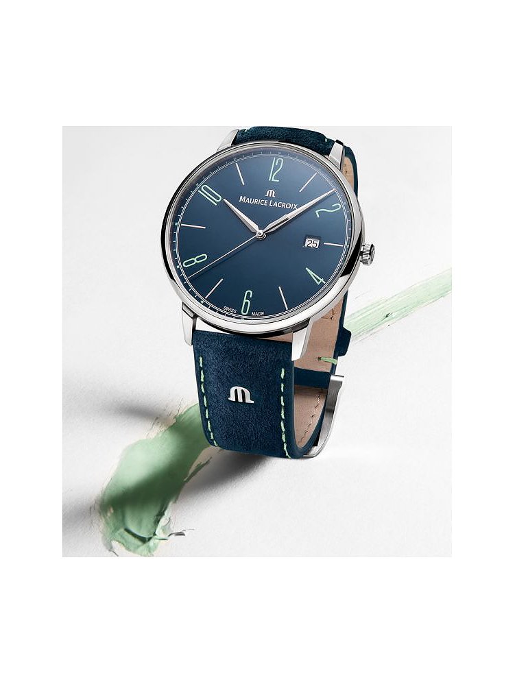 Maurice Lacroix Uhren-Set inkl. Wechselarmband Eliros Date EL1118-SS00E-420-C