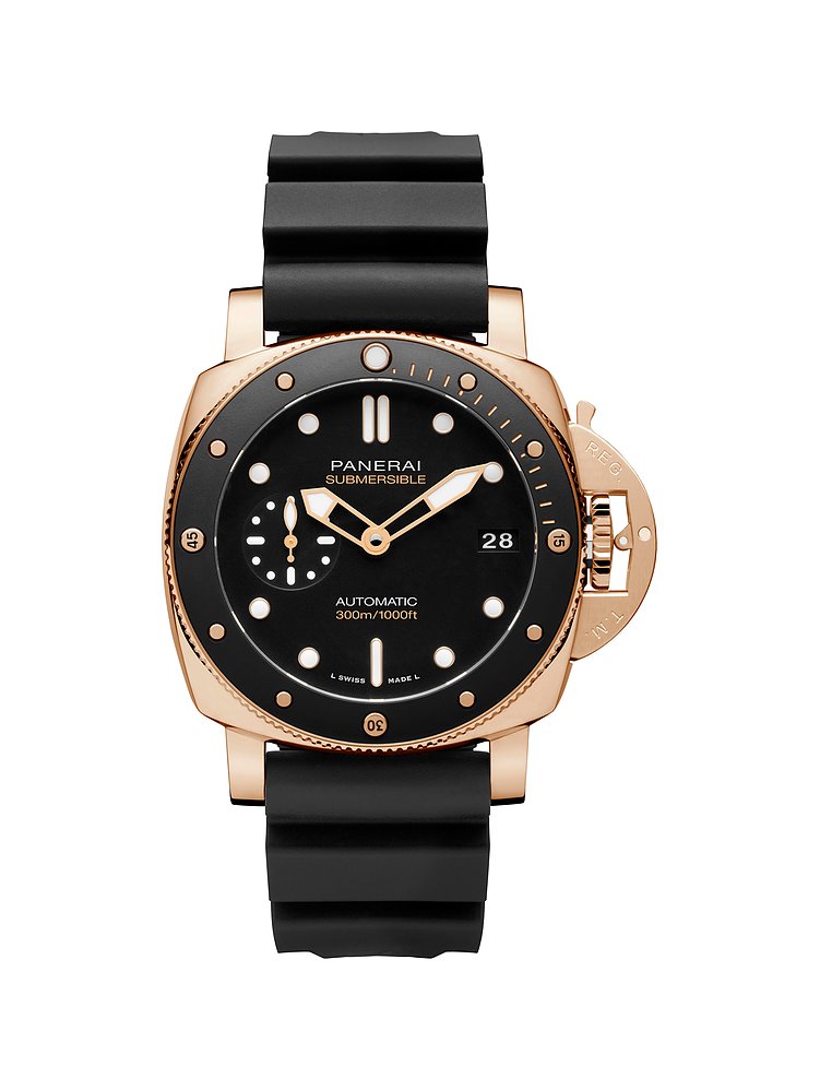 Panerai Uhren-Set inkl. Wechselarmband Submersible Goldtech PAM01164