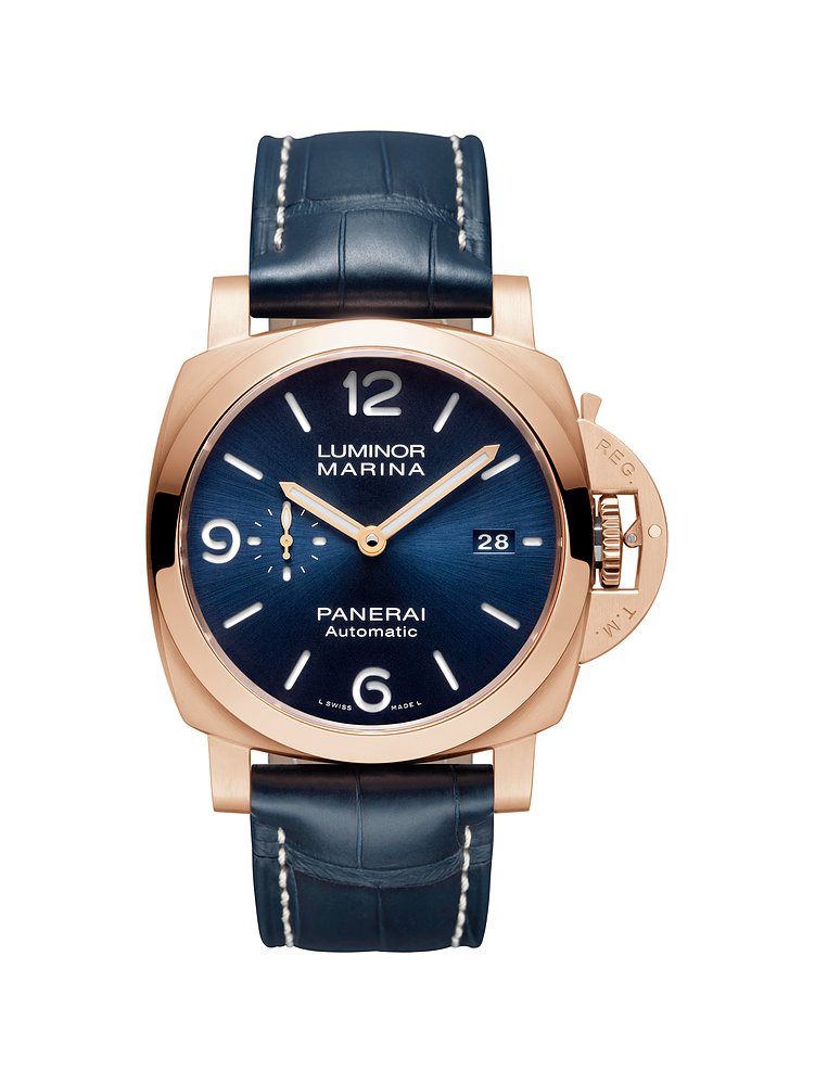 Panerai Uhren-Set inkl. Wechselarmband Luminor Marina Goldtech PAM01112