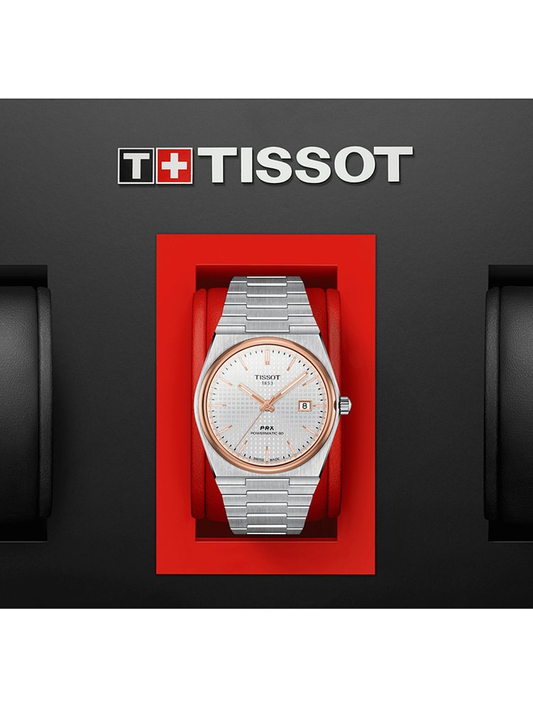 Tissot Herrenuhr PRX Powermatic 80 T1374072103100
