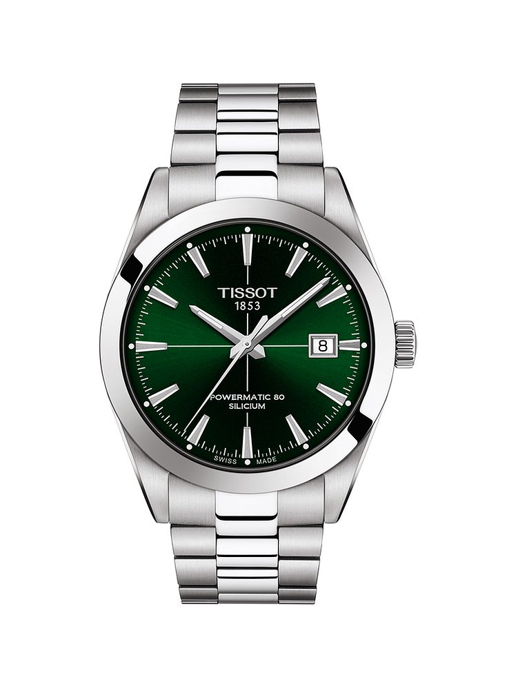 Tissot Herrenuhr Gentleman Powermatic 80 Silicium T1274071109101