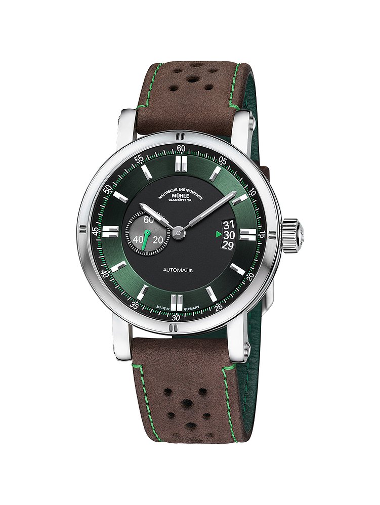 Mühle-Glashütte Herrenuhr Teutonia Sport II Racing Green M1-29-74 LB-B