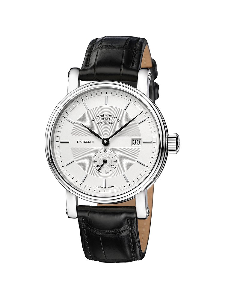 Mühle-Glashütte Herrenuhr Teutonia II Kleine Sekunde M1-33-45 LB