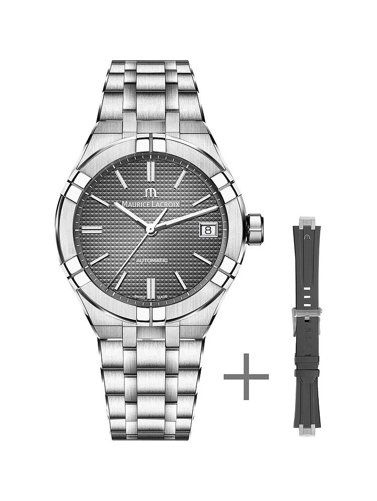 Maurice Lacroix Uhren-Set inkl. Wechselarmband Date AI6007-SS00F-230-A