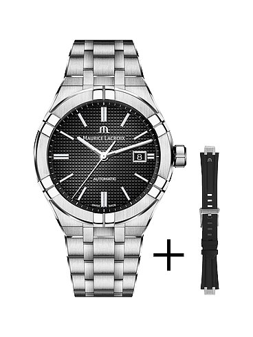 Maurice Lacroix Uhren-Set inkl. Wechselarmband Date AI6008-SS00F-330-A