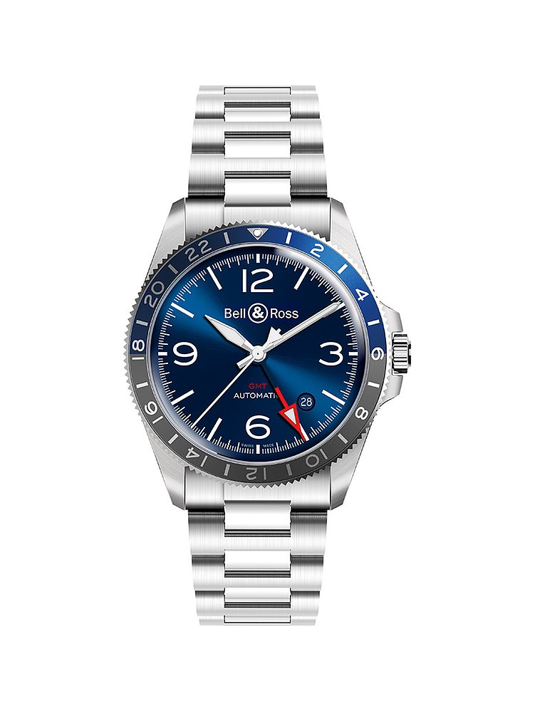Bell & Ross Herrenuhr BR V2 BRV293-BLU-ST/SST