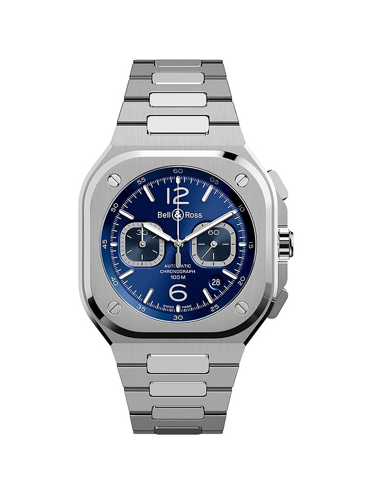 Bell & Ross Chronograph BR 05 Chrono BR05C-BU-ST/SST