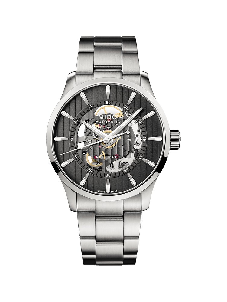 Mido Herrenuhr Multifort Skeleton Vertigo M0384361106100