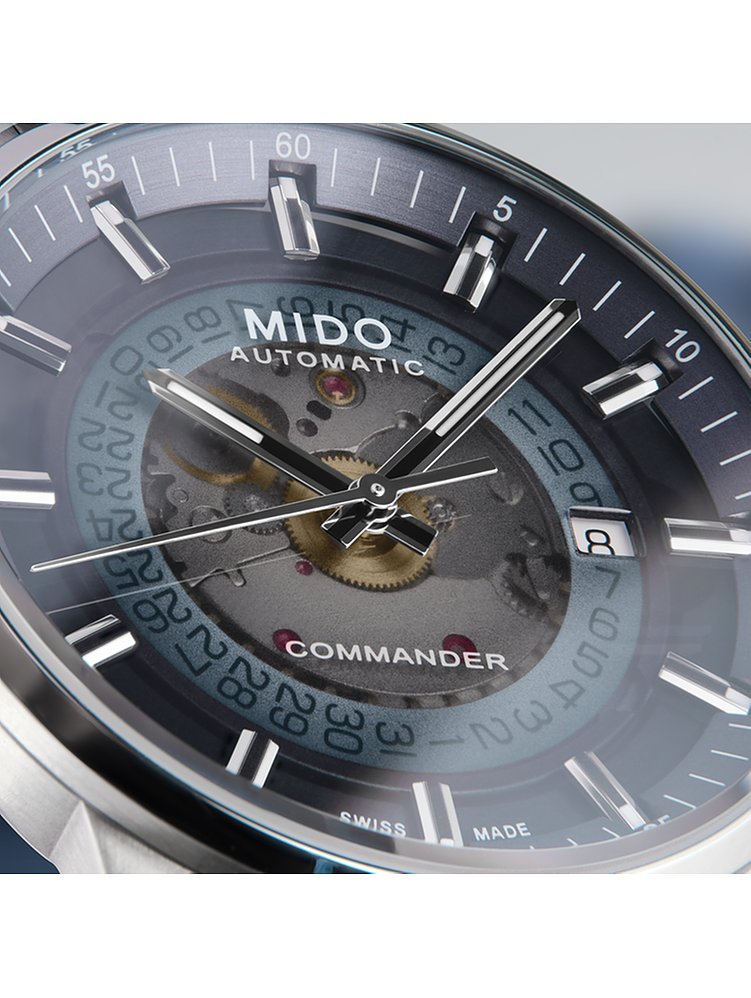 Mido Herrenuhr Commander Gradient M0214071141101