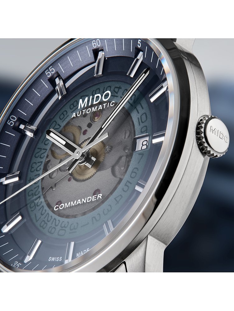 Mido Herrenuhr Commander Gradient M0214071141101