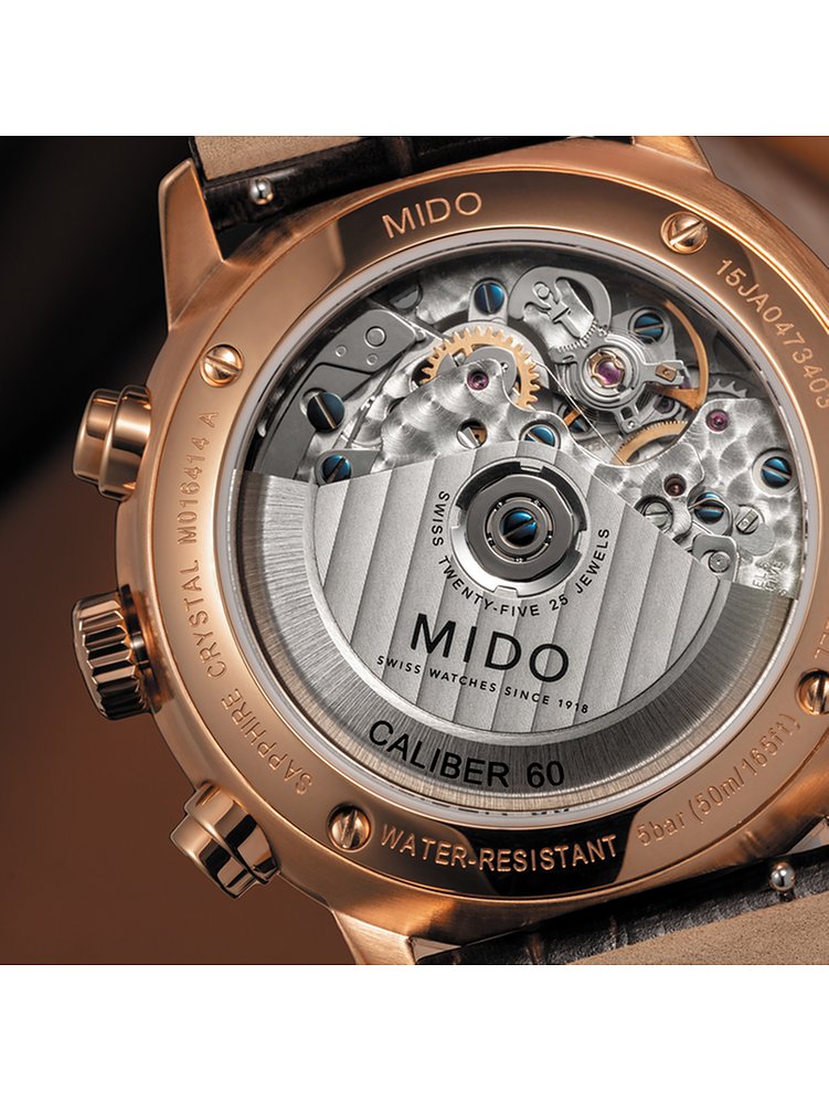 Mido Uhren-Set inkl. Wechselarmband Commander Chronograph M0164143608100