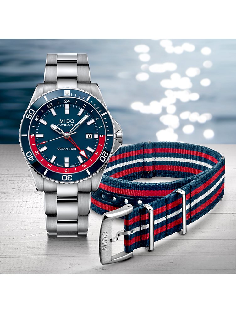 Mido Uhren-Set inkl. Wechselarmband Ocean Star GMT M0266291104100