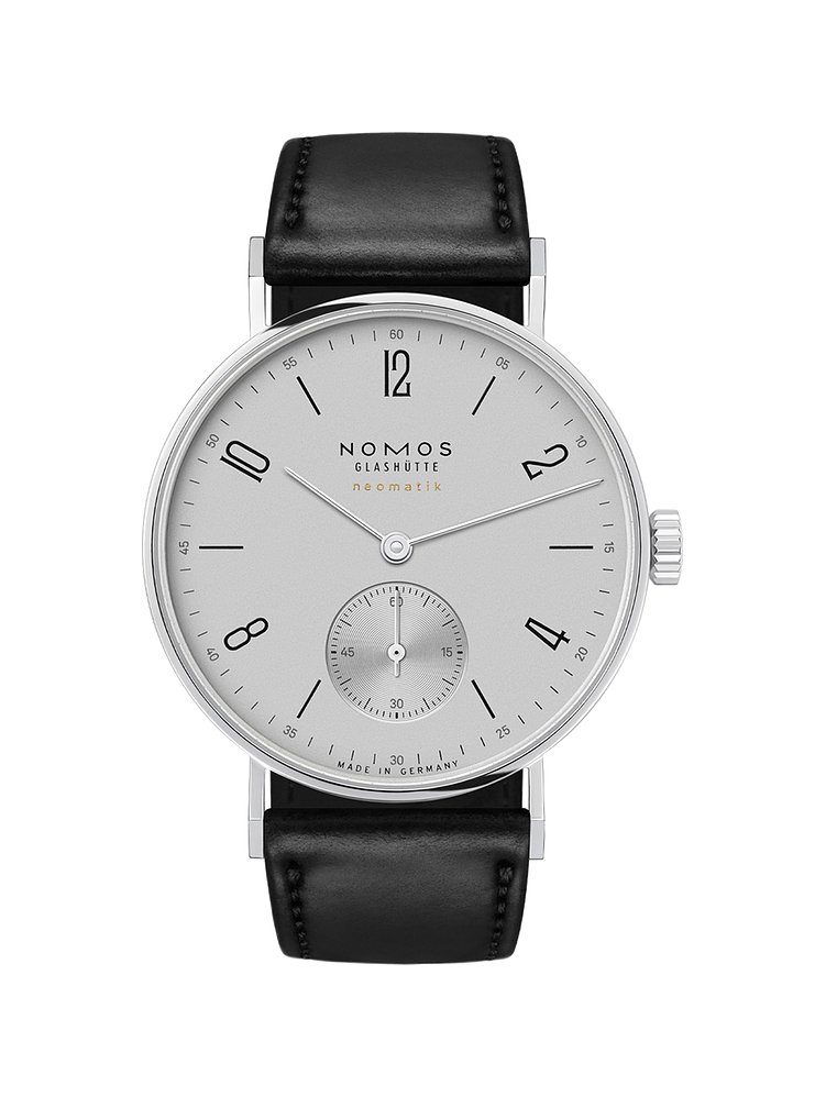 Nomos Glashütte Unisexuhr Tangente neomatik platingrau 189