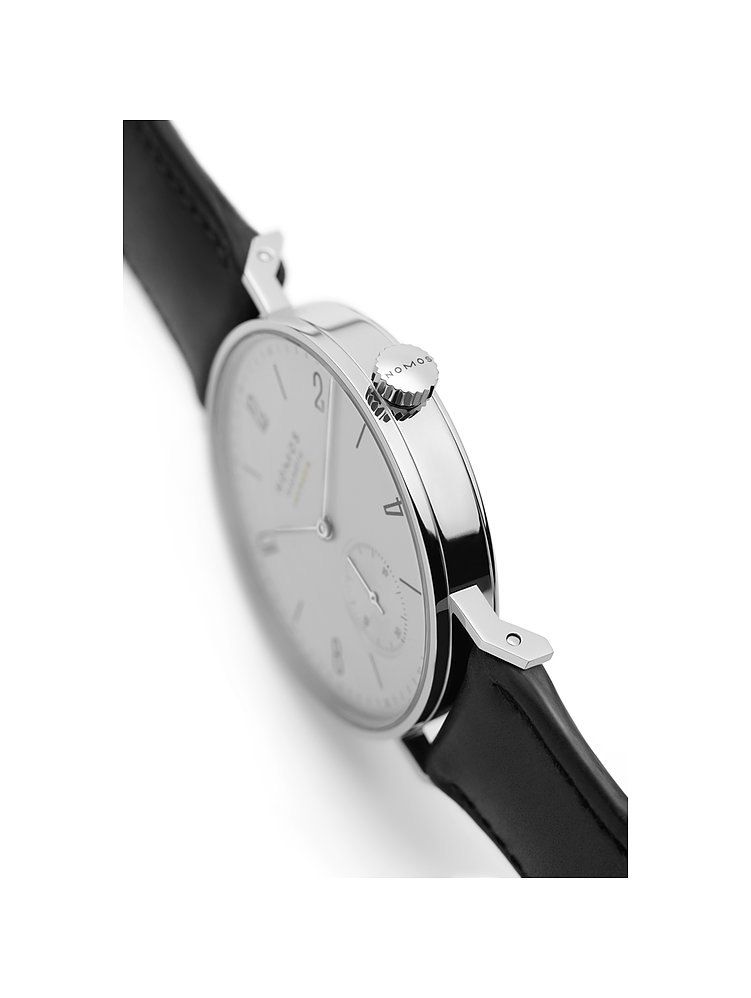 Nomos Glashütte Unisexuhr Tangente neomatik platingrau 189