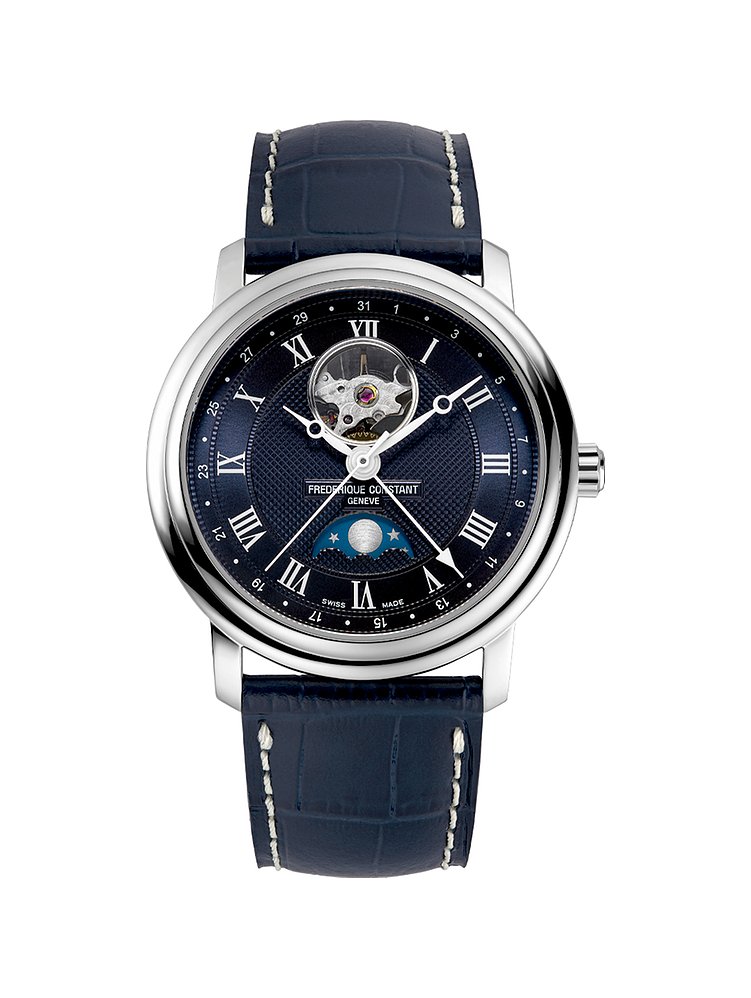 Frederique Constant Herrenuhr Classics Heart Beat Moonphase Date FC-335MCNW4P26