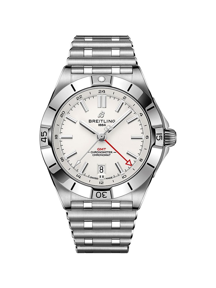 Breitling Herrenuhr Chronomat Automatic GMT 40 A32398101A1A1