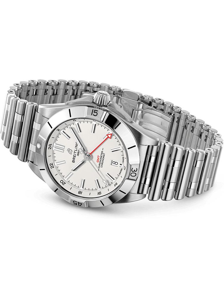 Breitling Herrenuhr Chronomat Automatic GMT 40 A32398101A1A1