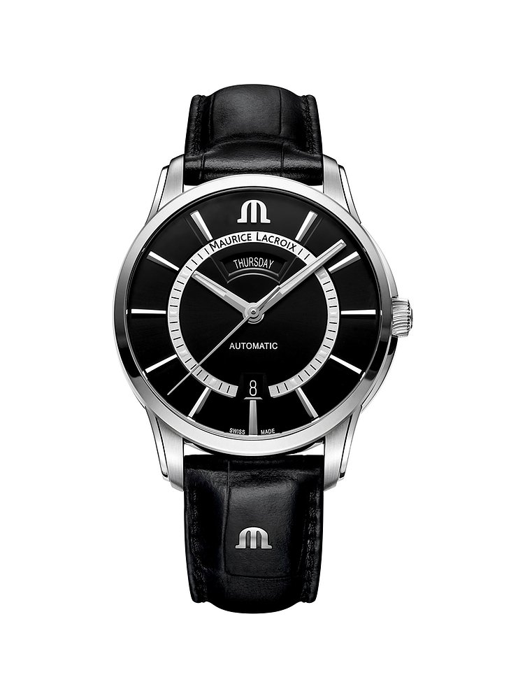 Maurice Lacroix Herrenuhr Pontos Day Date PT6358-SS001-332-2